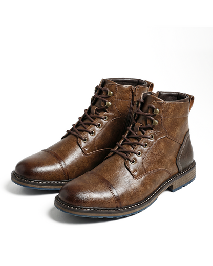 Bayshore Leather Boots - Brown