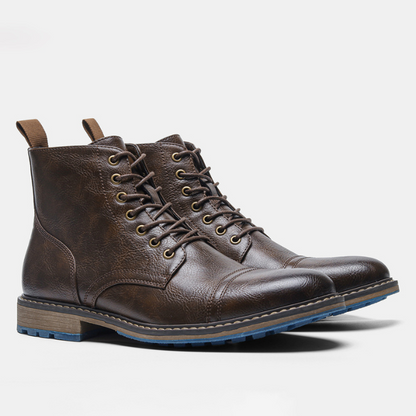 Bayshore Leather Boots - Dark Brown