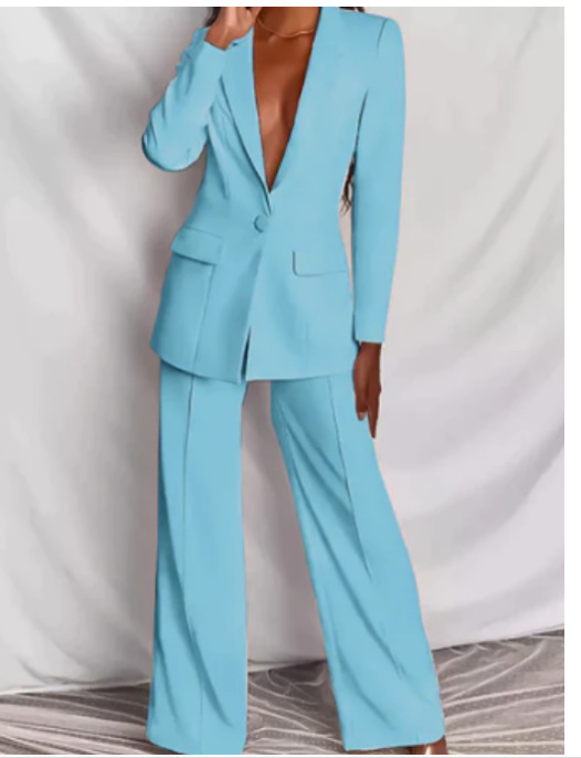 Blazer for Women - Turquoise