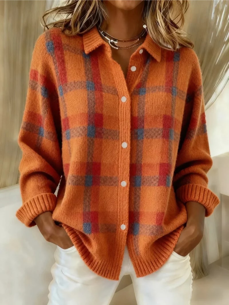 Blouse for Women - Orange