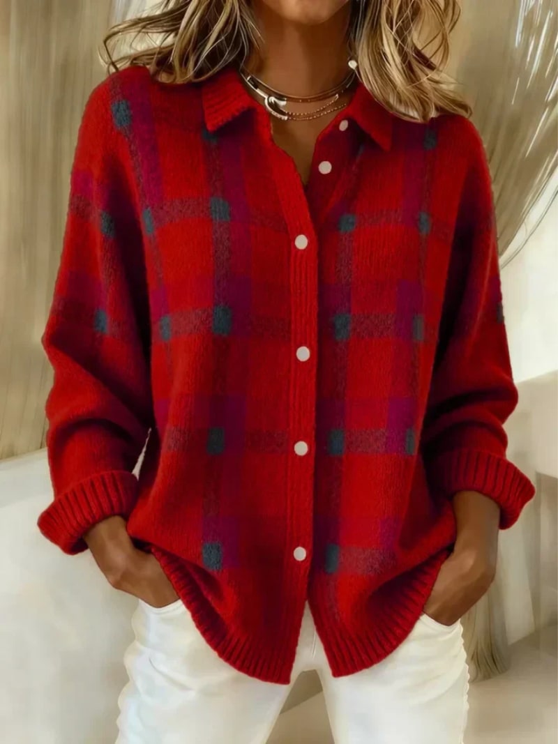 Blouse for Women - Red