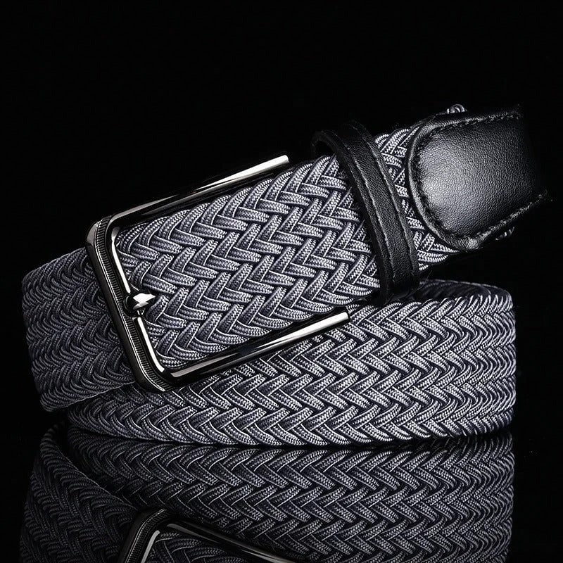 Braided Legacy Belt for Men - Gray