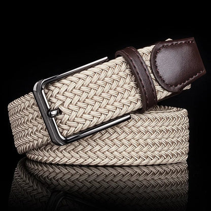 Braided Legacy Belt for Men - Khaki