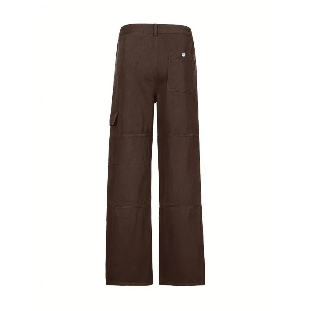 Casual Cotton Cargo Pants for Women