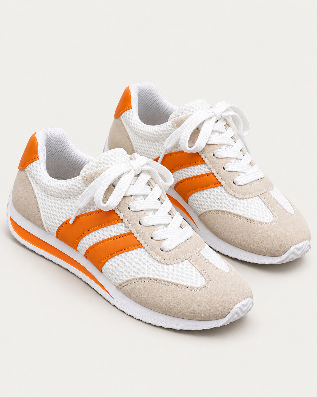 Retro Stripe Low-Top Sneakers for Women – clean studio photo