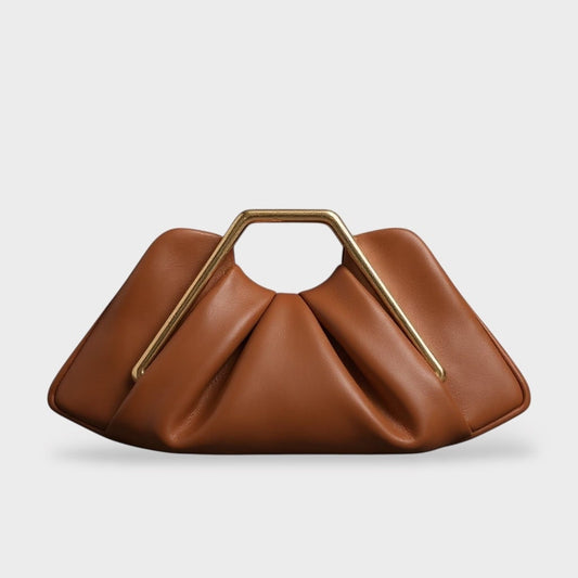 Clutch Bag - Sienna Brown