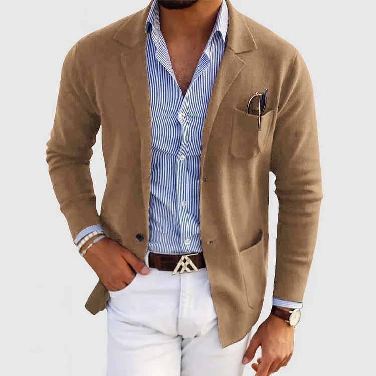 Comfortable Blazer - Beige
