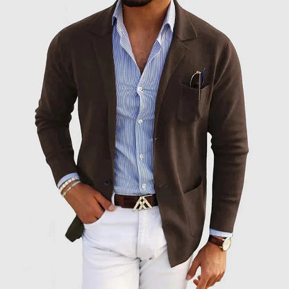 Comfortable Blazer - Brown
