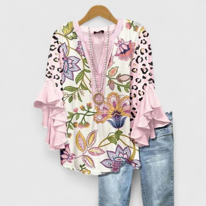 Comfortable Blouse for Women - Pink
