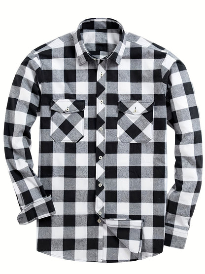 Comfortable Lumberjack Flannel Shirt for Men