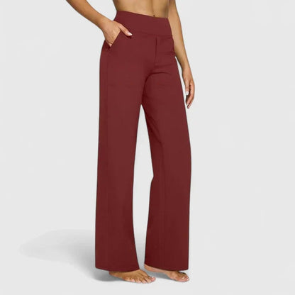 Comfortable Pants for Women - Red