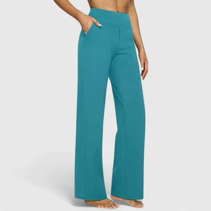 Comfortable Pants for Women - Turquoise