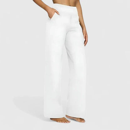 Comfortable Pants for Women - White