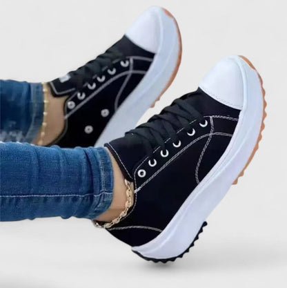 Comfortable Sneakers - Black
