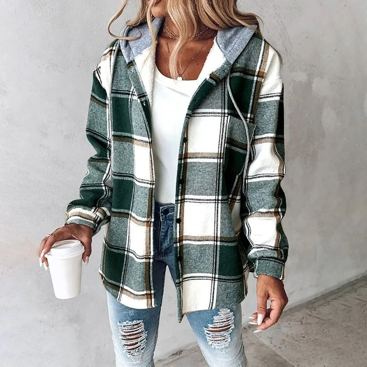 Cozy Autumn Jacket - Green