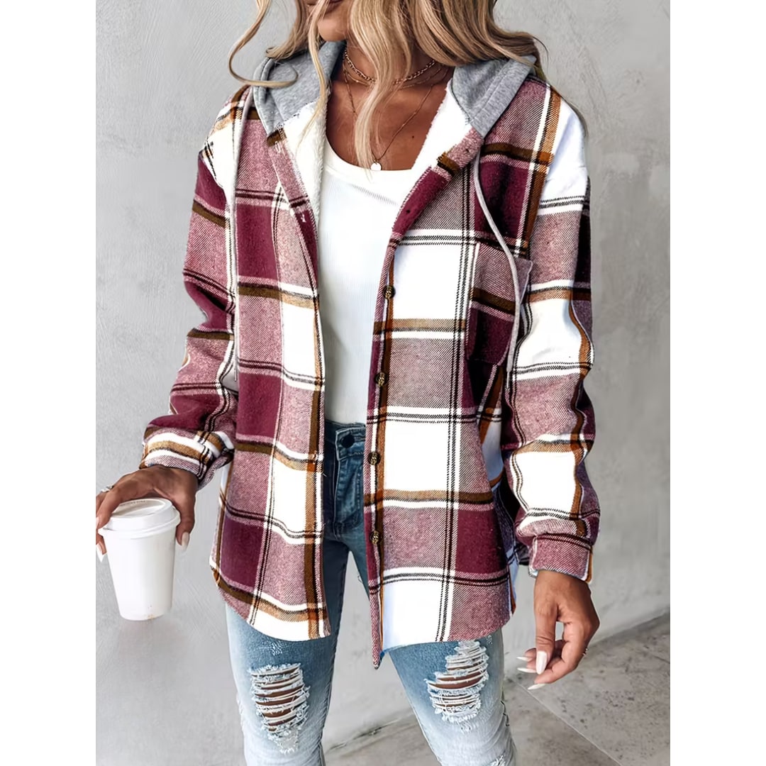 Cozy Autumn Jacket - Red