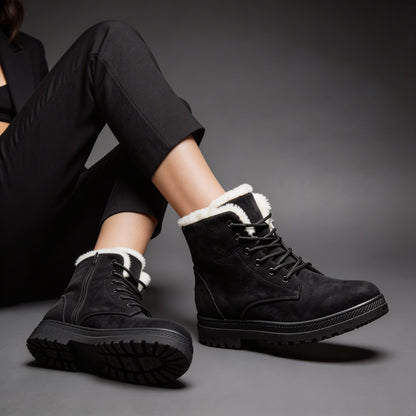 Cozy Faux Fur Lined Winter Boots for Women