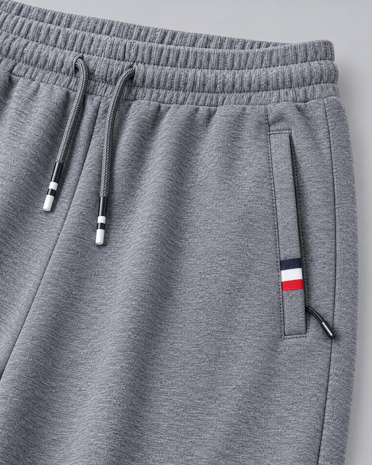 Casual Cotton Drawstring Sweatpants for Men – close-up detail