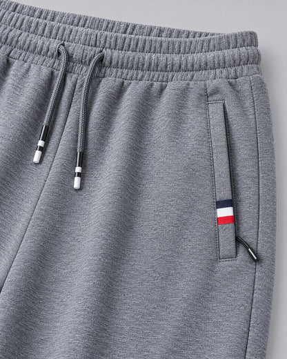 Casual Cotton Drawstring Sweatpants for Men – close-up detail