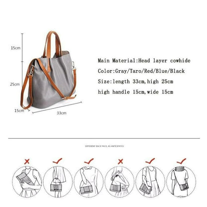 Genuine Leather Handbags for Women