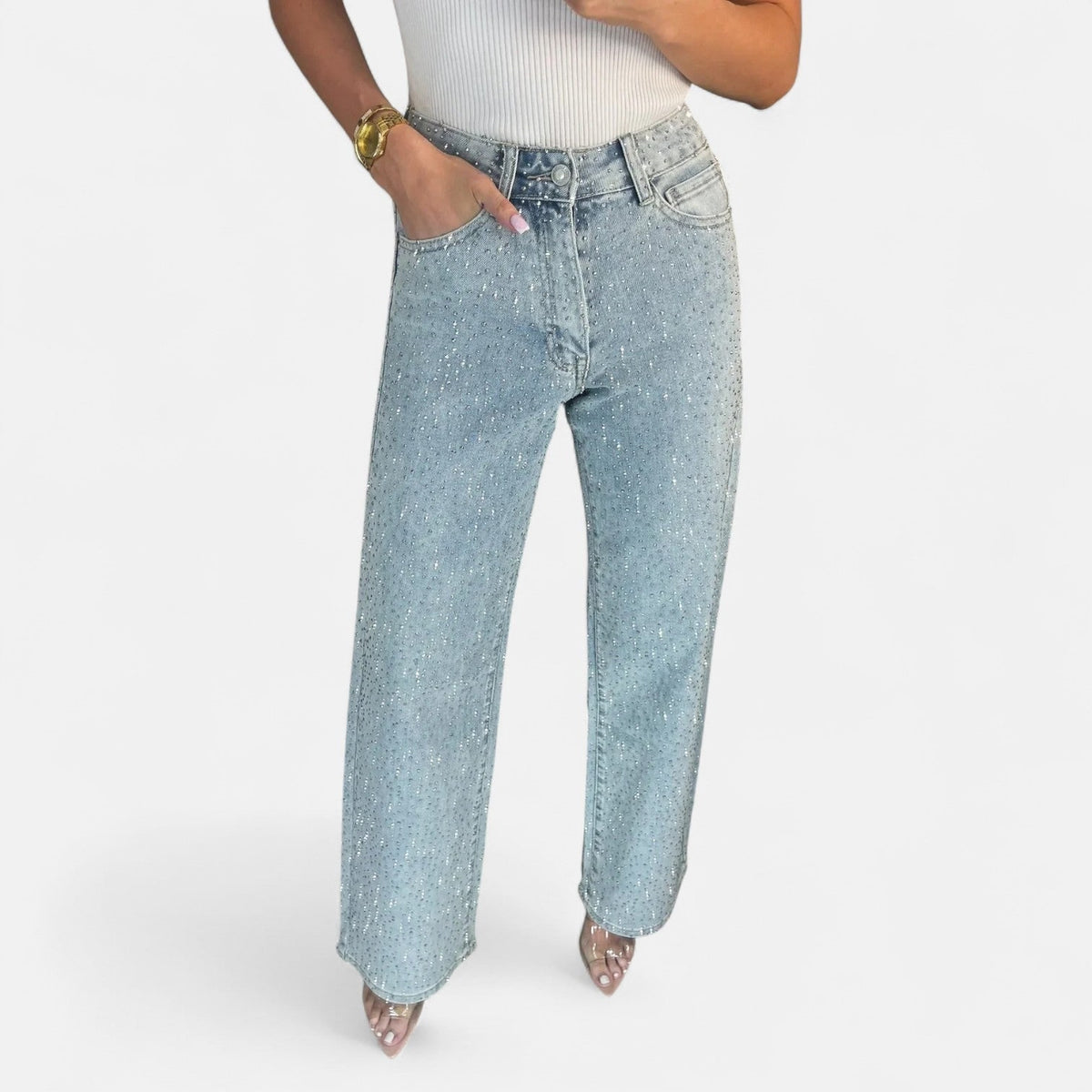 Glint Jeans for Women - Blue