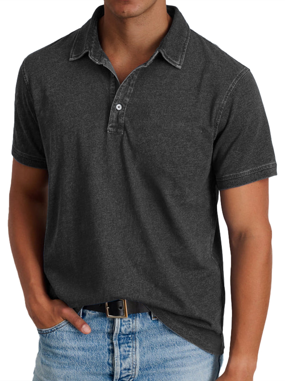 Heritage Polo Shirt - Black