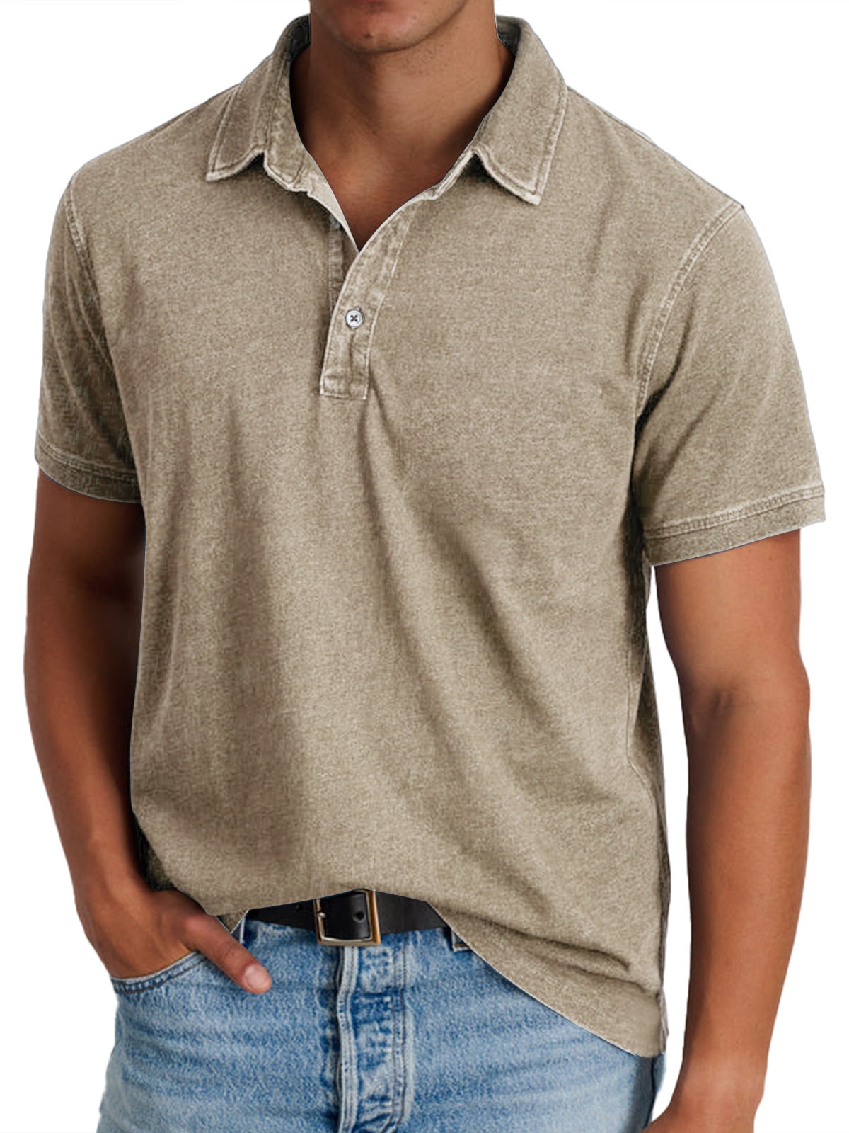 Heritage Polo Shirt - Khaki