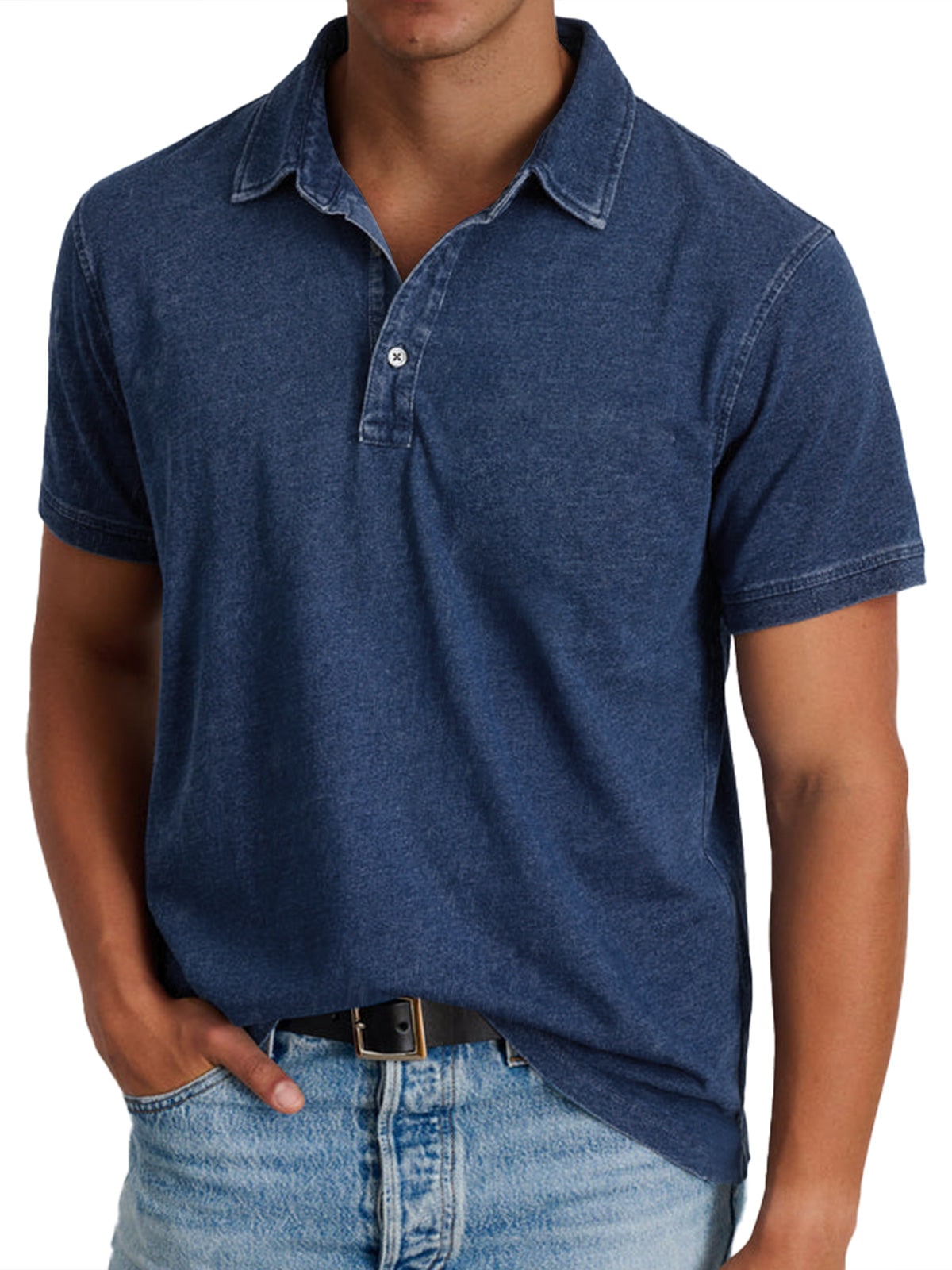 Heritage Polo Shirt - Marineblau
