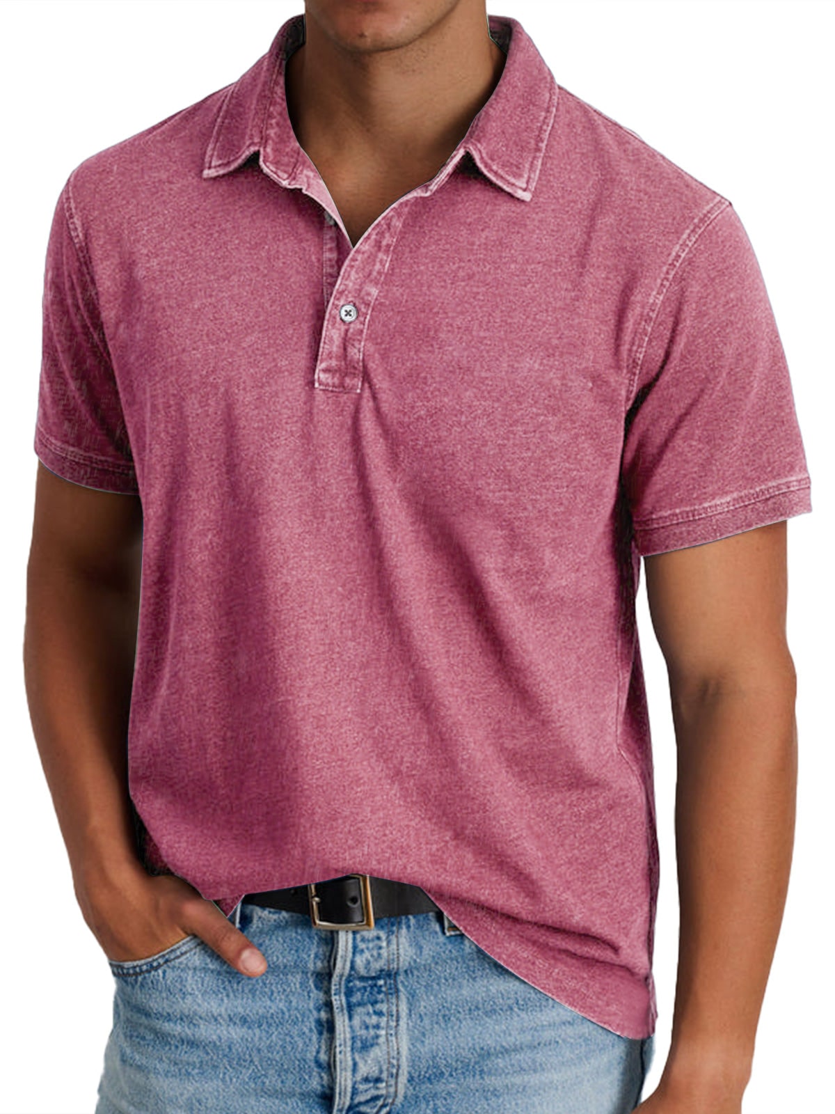 Heritage Polo Shirt - Pink