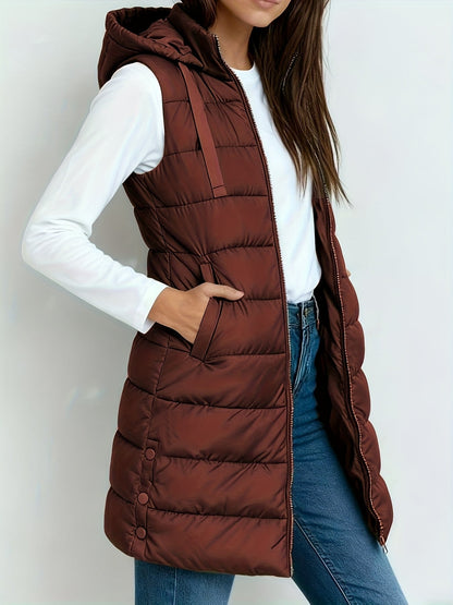 Hooded Relaxed Coat for Women