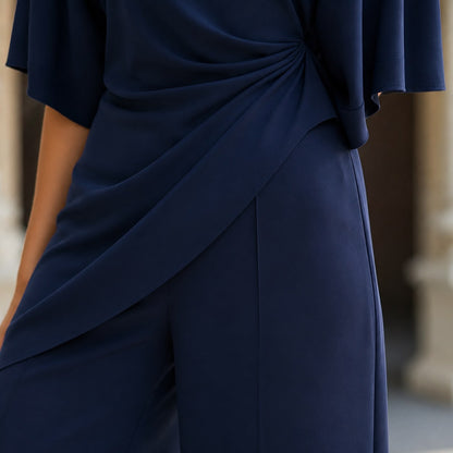 Katia-Sage Draped Set