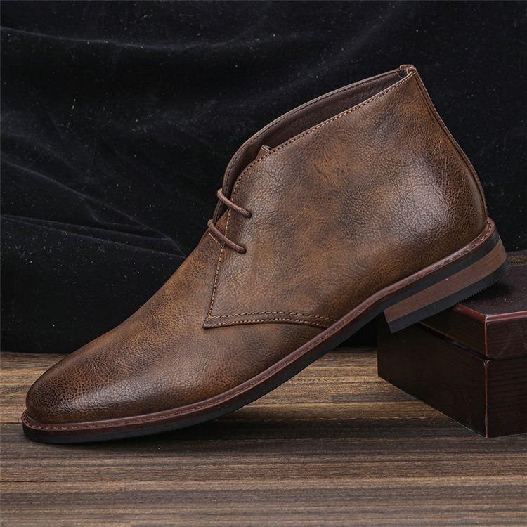 Lace-Up Chukka Boots for Men