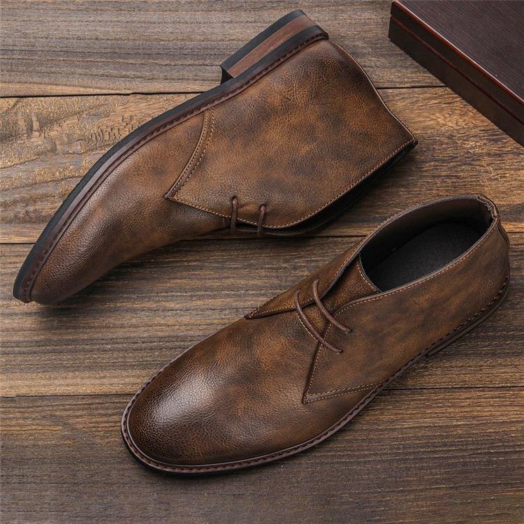 Lace-Up Chukka Boots for Men