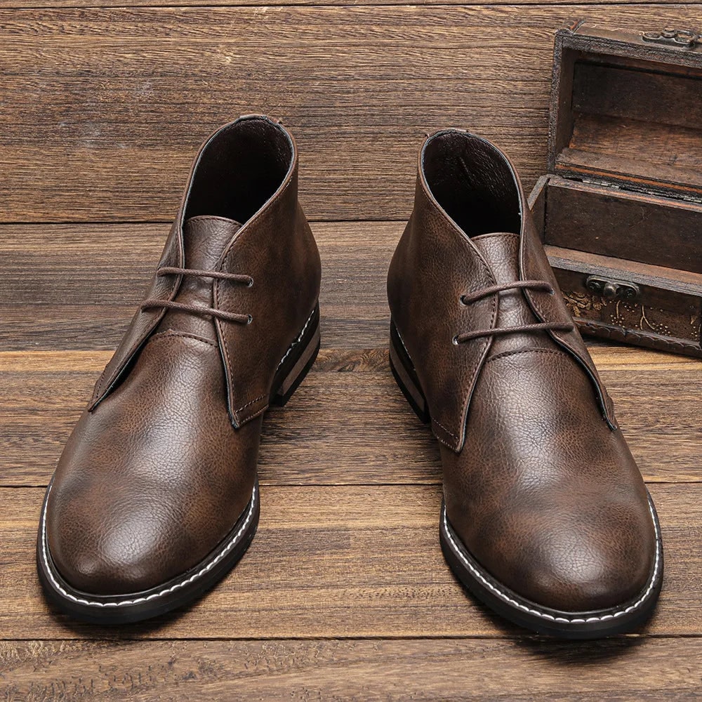 Lace-Up Chukka Boots for Men