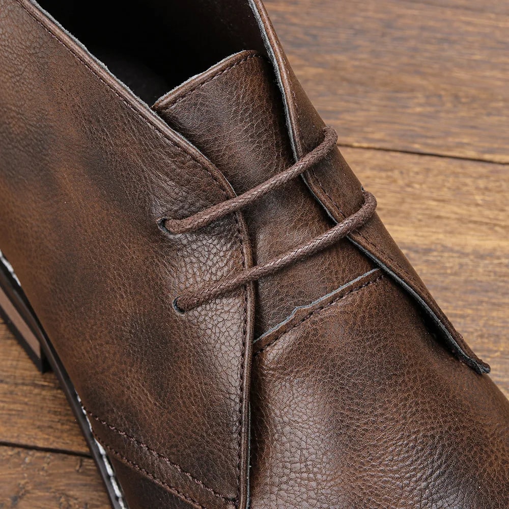 Lace-Up Chukka Boots for Men