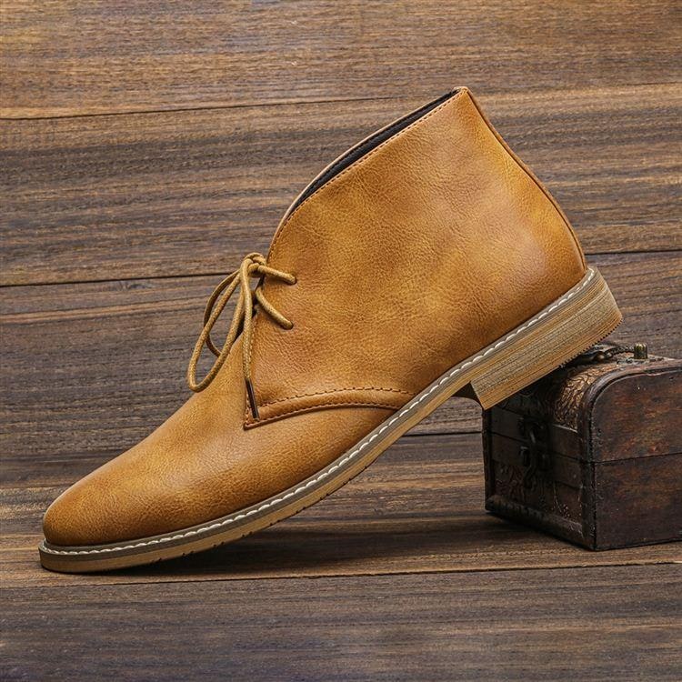 Lace-Up Chukka Boots for Men