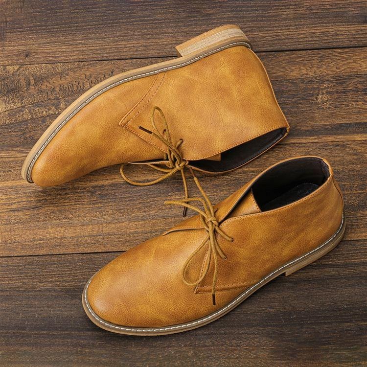 Lace-Up Chukka Boots for Men
