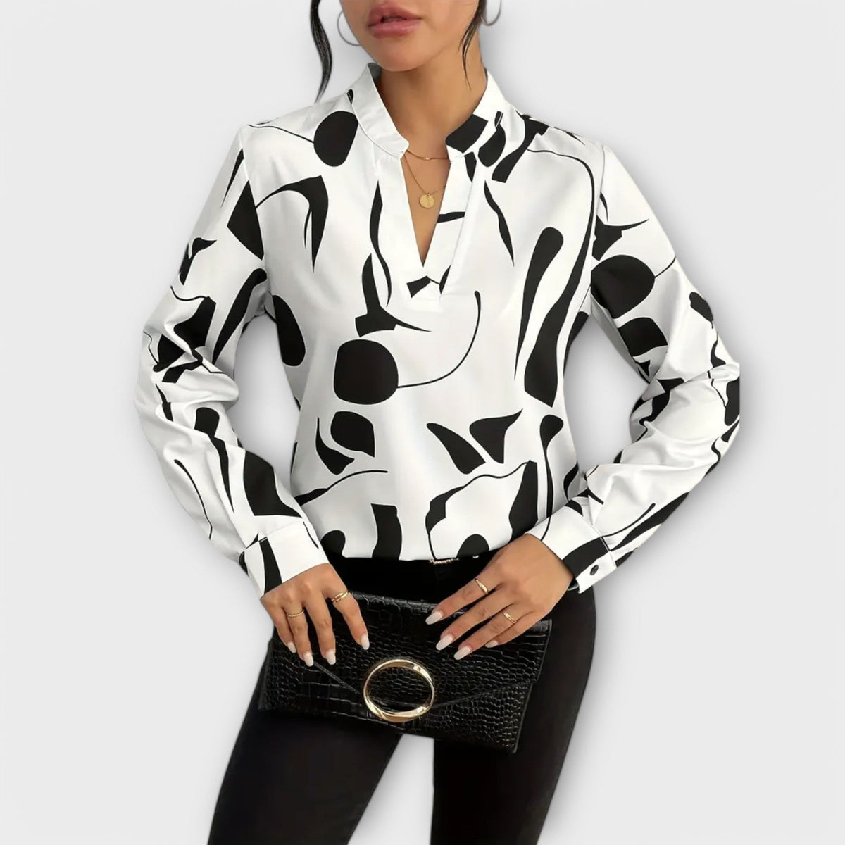 LaraTM Blouse for Women - White