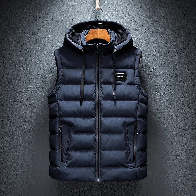 Puffer Vest Sleeveless Insulated Jacket for Men