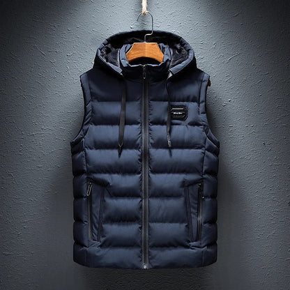 Puffer Vest Sleeveless Insulated Jacket for Men