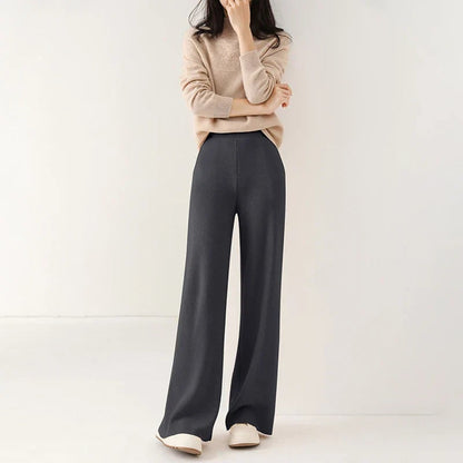 Merino Pants for Women - Dark Gray