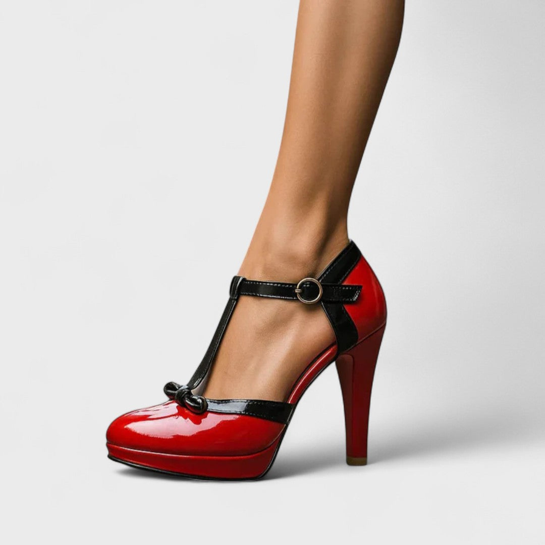 Strappy Platform Distinguished Heels