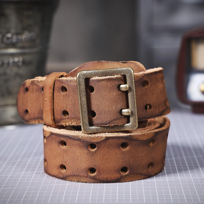 Oldtown Italian Leather Belt for Men