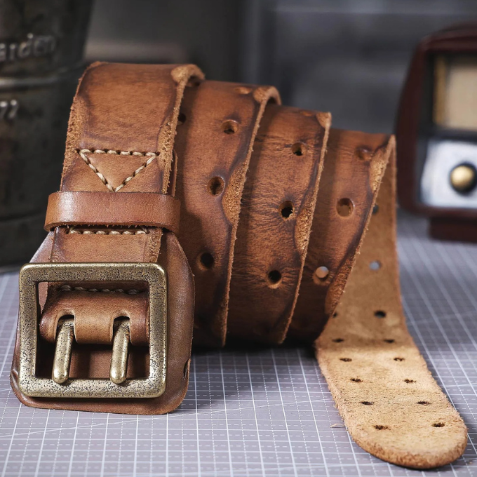 Oldtown Italian Leather Belt for Men