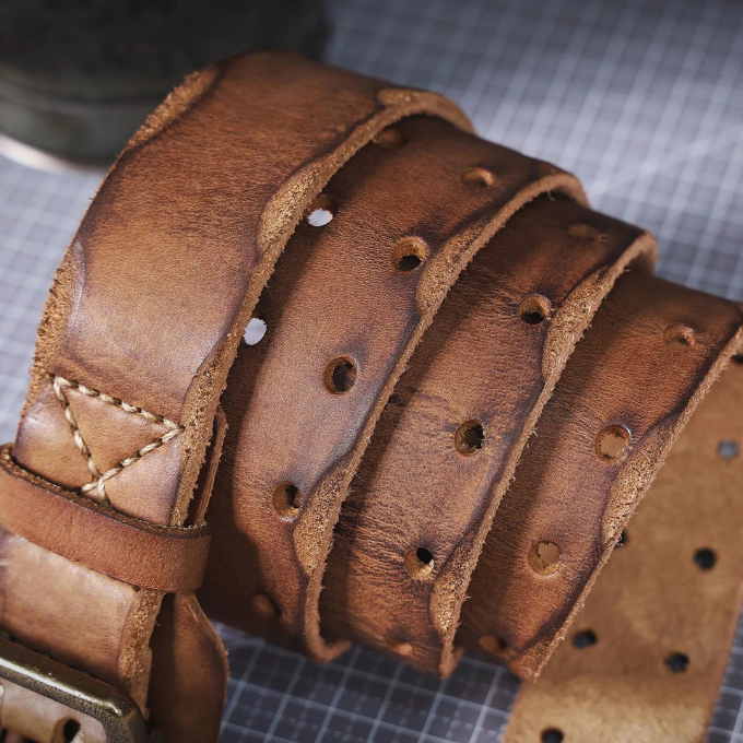 Oldtown Italian Leather Belt for Men