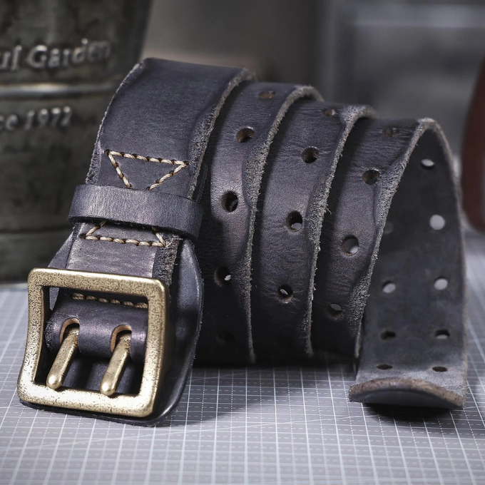 Oldtown Italian Leather Belt for Men