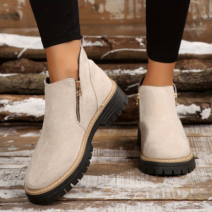 Orthopedic Boots - Beige