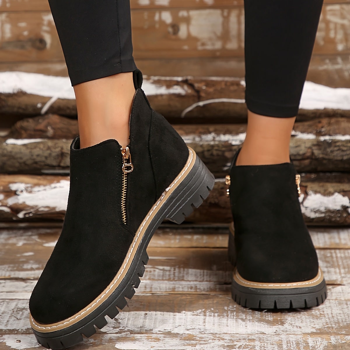Orthopedic Boots - Black
