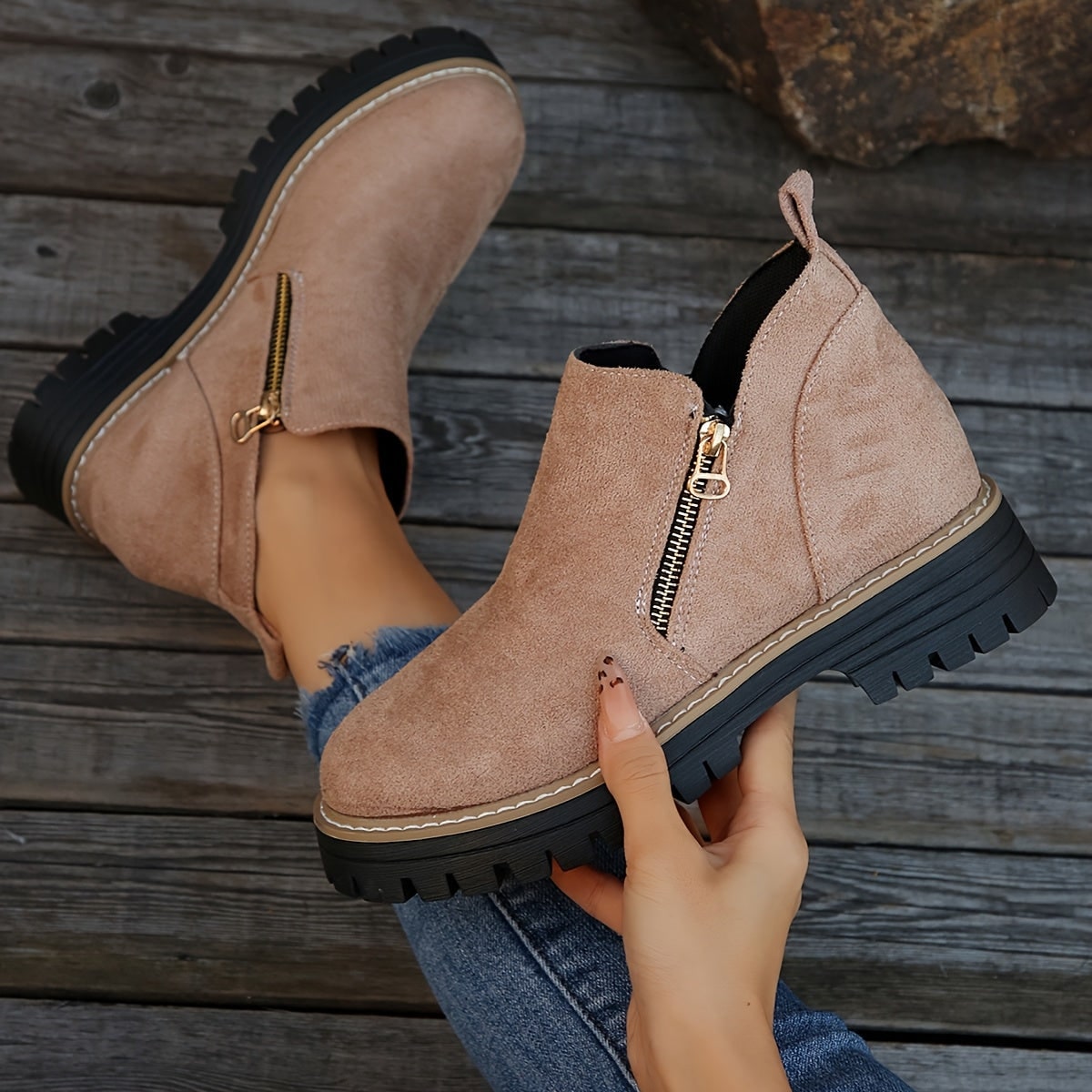 Orthopedic Boots - Pink