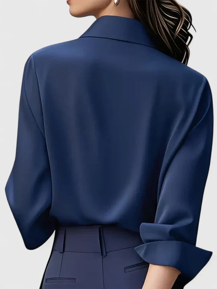 Oversized Button-Down Shirt for Women